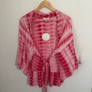 Umgee Pink Tie-Dye Robe
